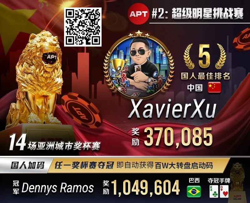 APT#2明星赛｜国人冤家牌关键跑马杀出重围！WSOP冠军聚集的FT宛如神仙打架