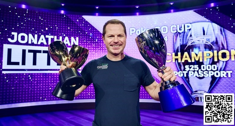 Jonathan Little在PokerGO Cup再夺一冠，获封年度PokerGO Cup Champion