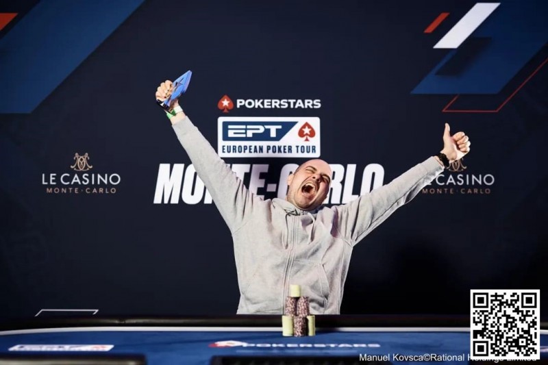 2024 EPT蒙特卡洛：法国选手Antoine Labat斩获生涯首座EPT奖杯
