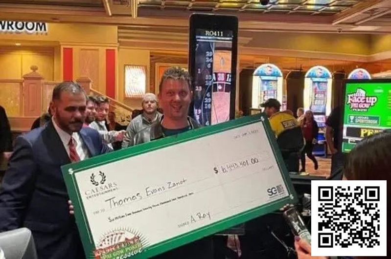 天选之子？600万美元头奖得主赢得100万美元WSOP赏金