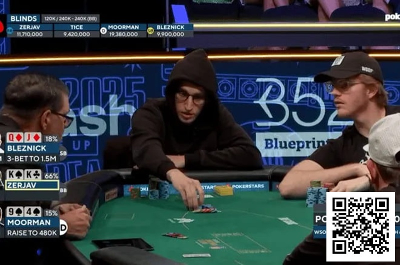 翻前4-bet变call，翻牌击中顶set，WSOP豪客赛出现angle shoot？