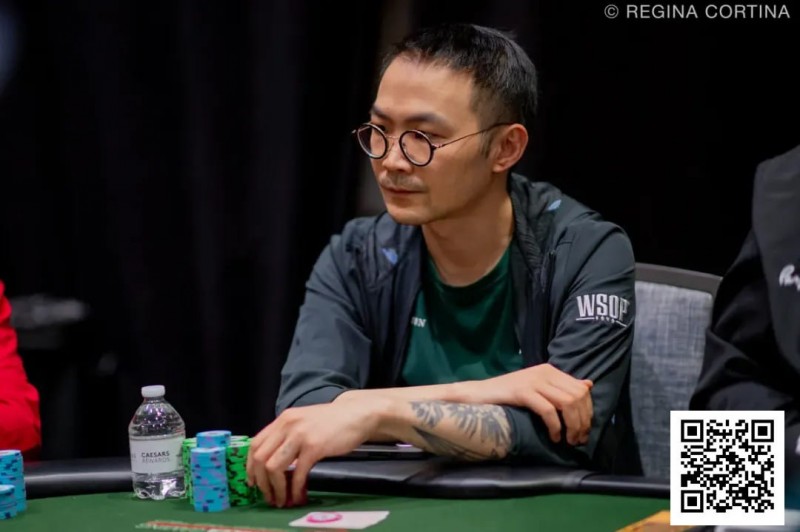 2025WSOP | Wang Yilong以第二大记分牌携手Ren Lin进入68号赛事16强