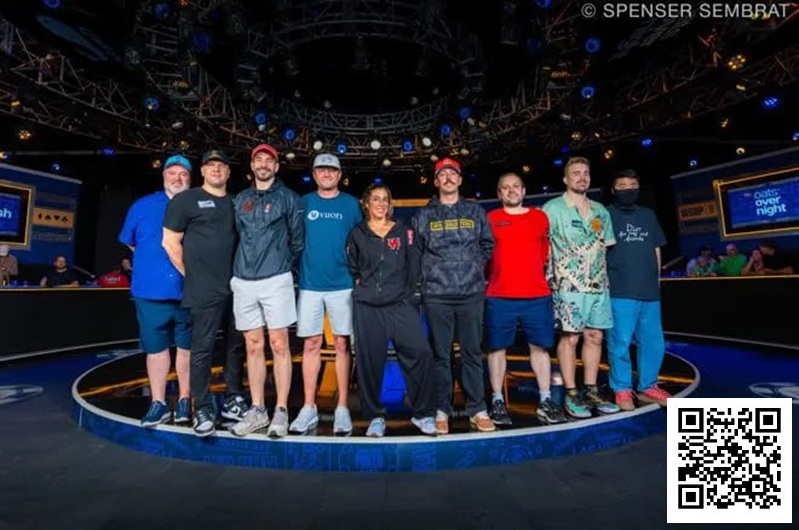 2025WSOP | 主赛9人决赛桌已成，Leo Margets成30年来首位打进FT的女选手