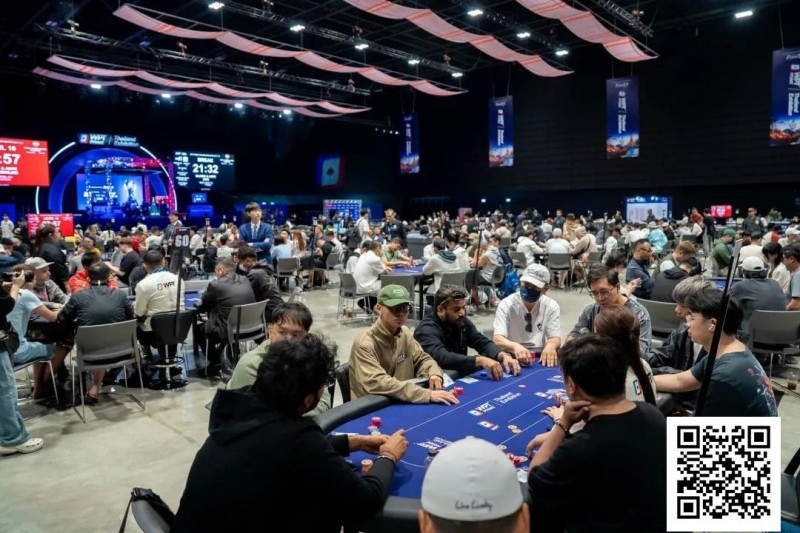 WPT泰国站 | 主赛2337人次参赛 292名来自36个国家和地区的玩家携手进入奖励圈