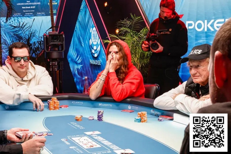 Natasha Mercier获WSOP天堂超级主赛事第六名，180万美元奖金位列女子历史第五