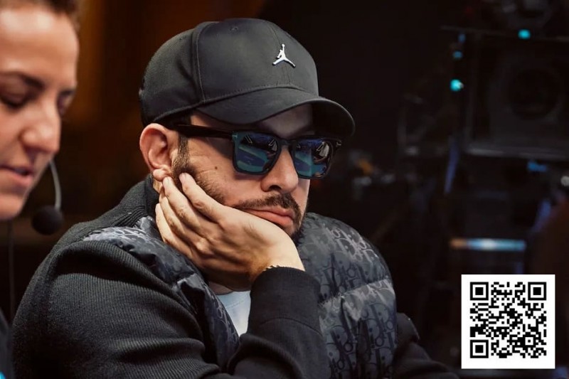 WSOP天堂岛超级主赛最下头一刻：职牌拿AA故意长考1分钟！