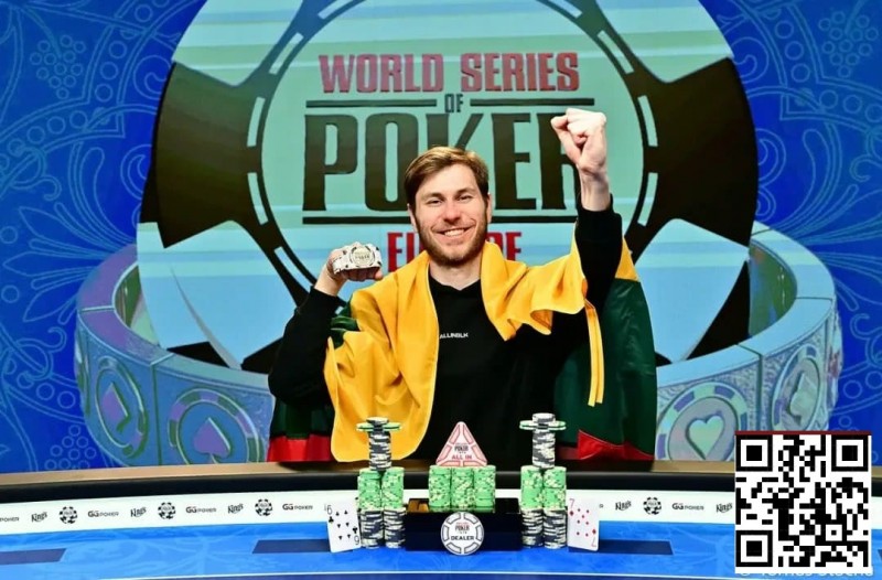 国人朱恒涛的36万刀金手链之旅，从10刀卫星赛晋级WSOP主赛FT！