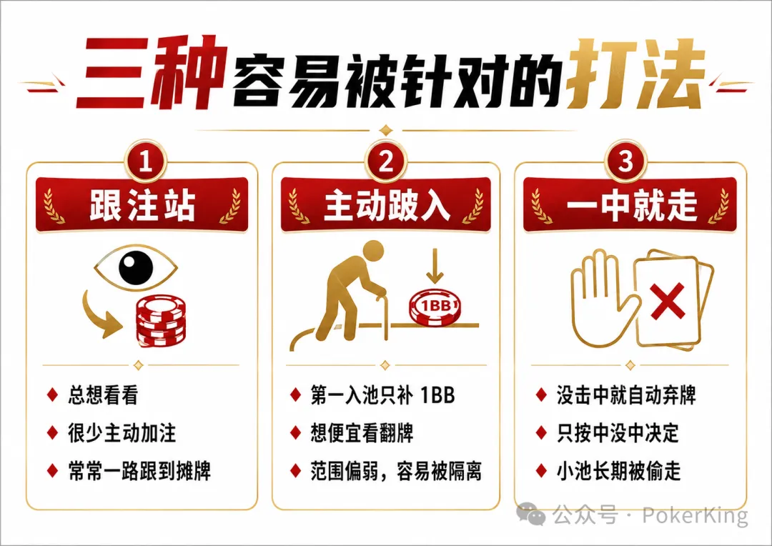 跟注站、主动跛入、一中就走——现金桌最容易被吃穿的三种打法,你中招了吗?