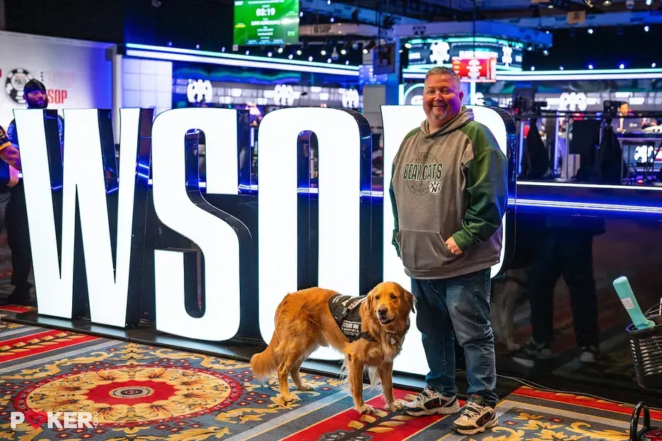 带着金毛打WSOP?“没有它,我可能会死在牌桌上”