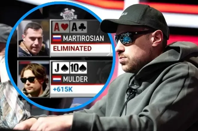 这是什么天谴局!连续两把AA被河杀,堪称WSOP最惨泡沫男