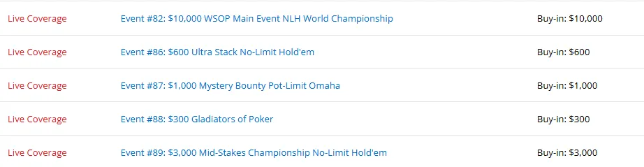 2026 WSOP主赛Day3成绩单:林任、Peter Wang等人领跑,双金手链在列!