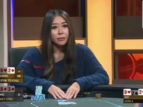 【德扑牌局分析】Maria Ho在黄金游戏单挑对抗赛中对Jungleman的超级诈唬