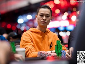 2023WSOP 主赛Day5战况惨烈,仅剩中国台湾帅小伙幸存,149人晋级Day6