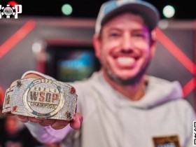 WSOP赛事冠军赢了一个亿,霸气说:只是银行多了几块钱!金戒指主赛每日多场DAY1