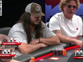 K嗨诈唬拿下440个BB的底池,真是人有多大胆地有多大产