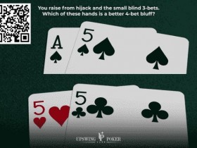 扑克测试：如何选择最合适诈唬手牌？