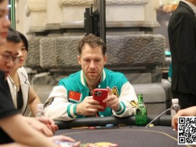 金貝杯丨短牌主赛事DAY1吸引84位选手论战 Sun Daseng装袋390万记分牌携手23人晋级DAY2