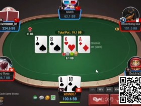 牌局分析:转牌check raise bluff不够