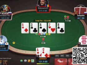牌局分析:UTG bet, bet, check raise有多强?