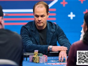 口袋K连续两次被同花54逆转河杀,戏剧性拉满